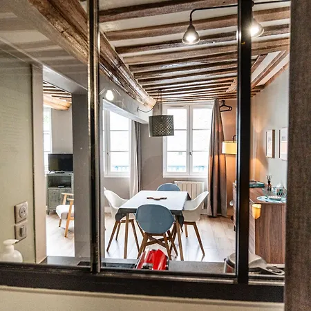 公寓 Cosy Loft - Plein Centre D'honfleur *
